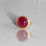 DMD FINE - Ruby Cabochon Ring