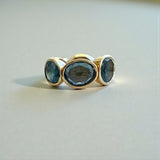 DMD Fine - London Blue Topaz Band Ring