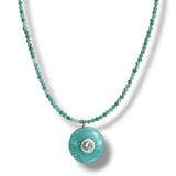 Gem in Gem Charm Necklace