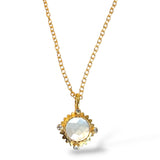 Petite Sunflower Necklace