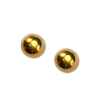 Gold Ball Earring