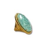 Jumbo Amazonite Ring