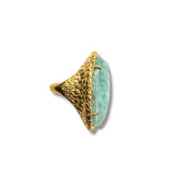 Jumbo Amazonite Ring