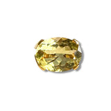 Faceted Maxi Cocktail Ring, Lemon Citrine