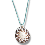 Enamel Shell Necklace