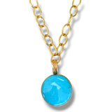 30mm Natural Turquoise Enhancer