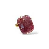 gemstone ring | handcrafted natural gemstone jewelry | artisan handmade jewelry collection | unique colorful gemstone jewelry

