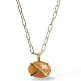 designer pendant necklace; handmade pendant necklace; unique colorful gemstone jewelry; contemporary artisan jewelry design
