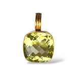 Faceted Maxi Lemon Citrine Enhancer