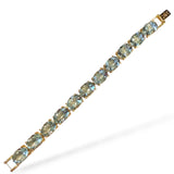 XL Green Amethyst Tennis Bracelet