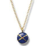 Criss Cross Lapis Necklace, 2 options