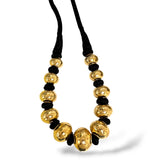 18k Vermeil Bead Rope Necklace