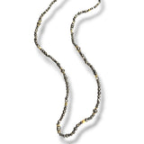 Pyrite Long Layering Necklace