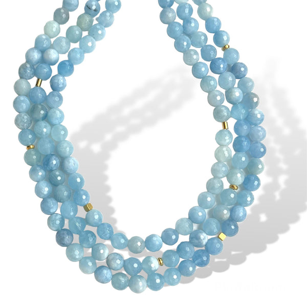 Aquamarine Multi Necklace