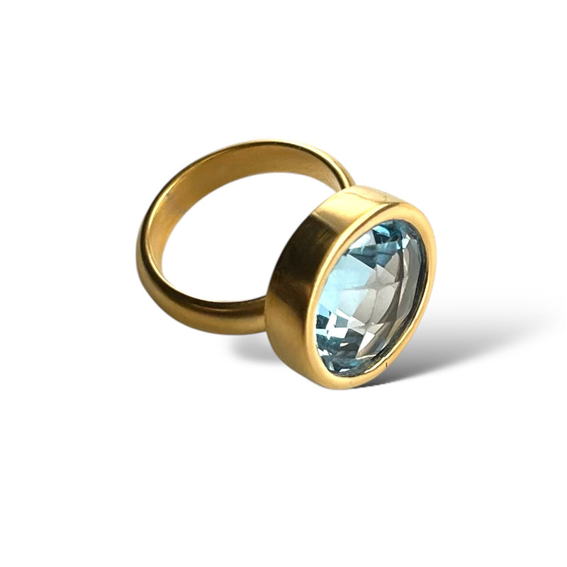 Bezel Set Ring