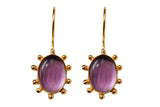 Amethyst Pinwheel Ear