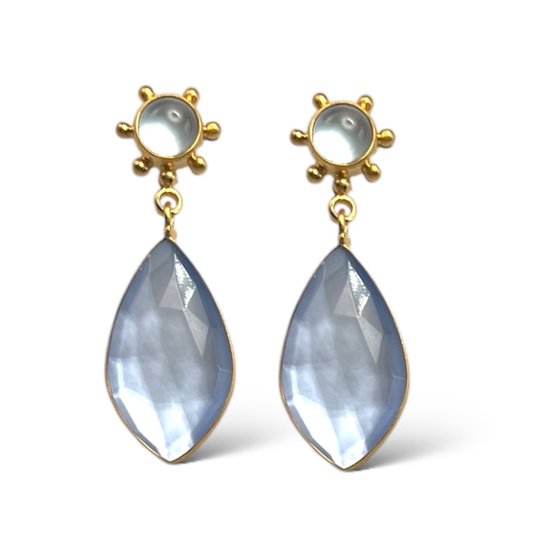 Very Peri Double Earring