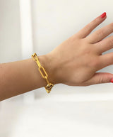 Paper Clip Chain Bracelet