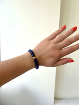 Lapis Stretch Bracelet