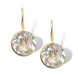 Wear delicate earrings with topaz stackable accents, created for daily looks, thoughtful gifts, and refined jewelry wardrobes