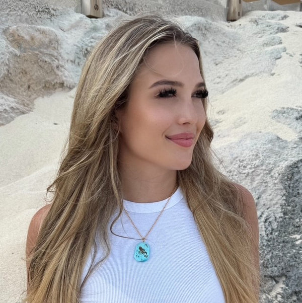 Freeform Turquoise Necklace