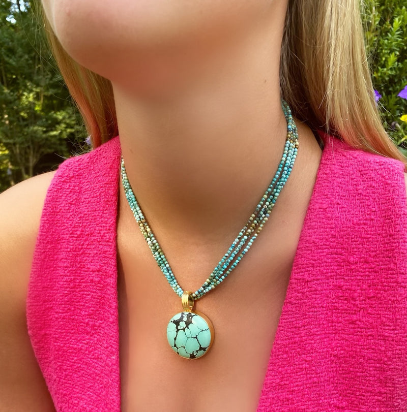 Shades of Turquoise Necklace