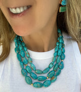 Sleeping Beauty Multi Turquoise Necklace