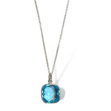 Brazilian Blue Topaz Necklace