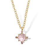Pink Apollo Twist Necklace