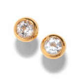 Gemstone Stud Ear, 4 gemstone options