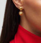 Double Pinwheel Drop Earring, 2 sizes