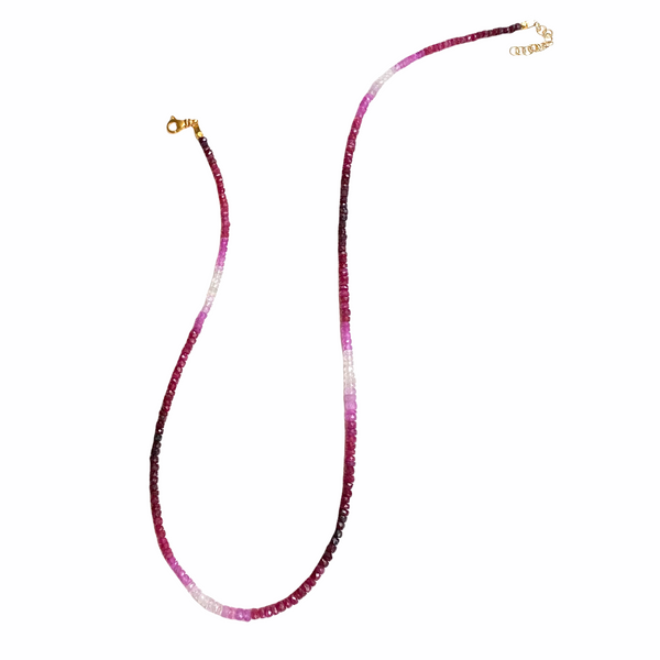 Ruby Gemstax Necklace