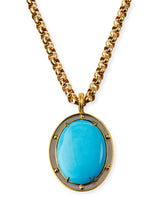 Turquoise Howlite Necklace Set