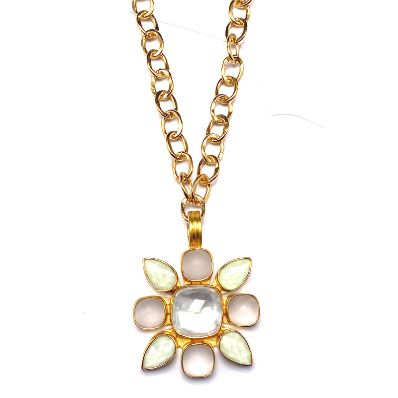 Lemon Doublet Pendant